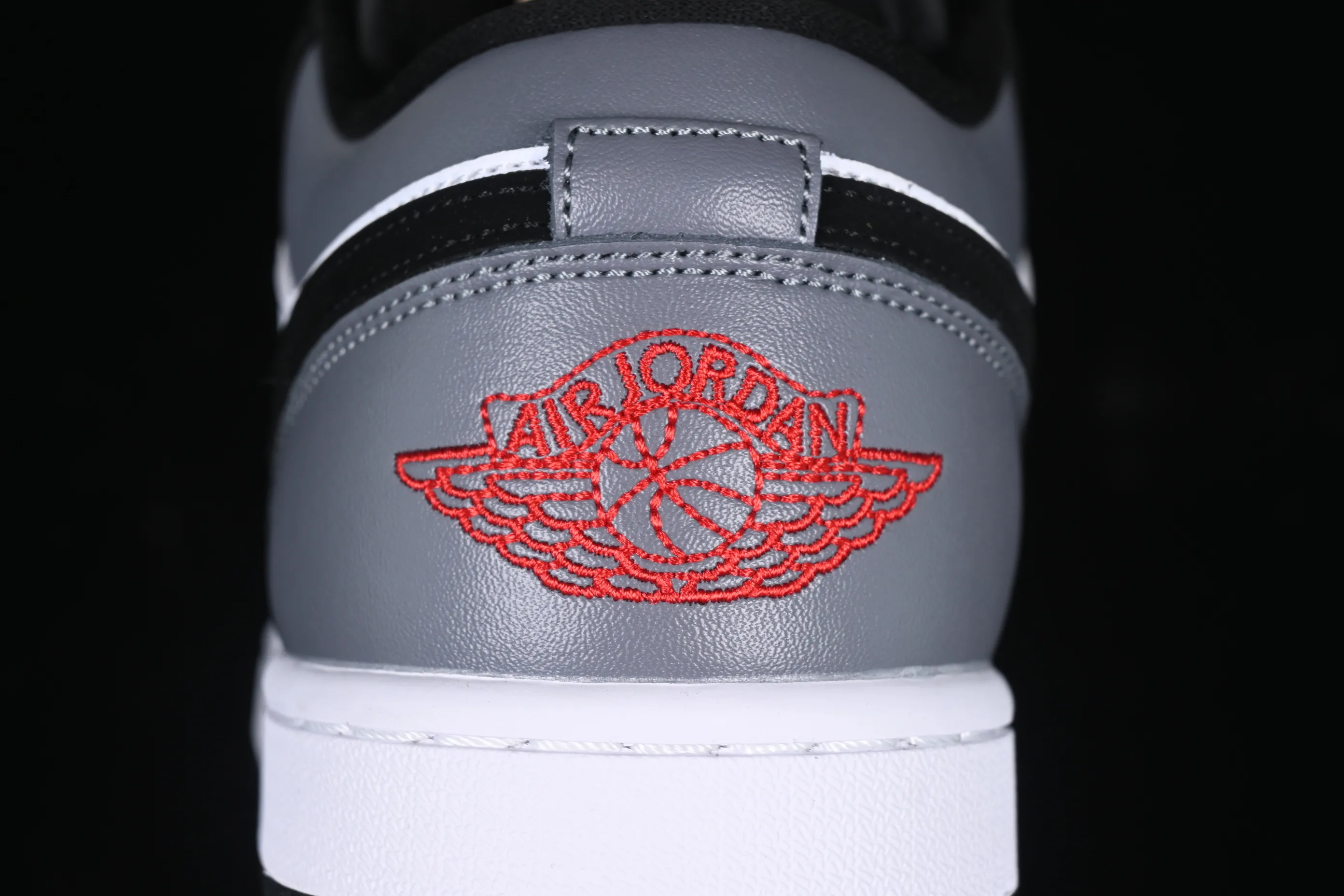 All categories Air Jordan Jordan series basketball shoes Air Jordan 1 Low Air Jordan 1 Low AJ1 Joe 1 gray white black hook low-top cultural casual sneakers HF3148-106